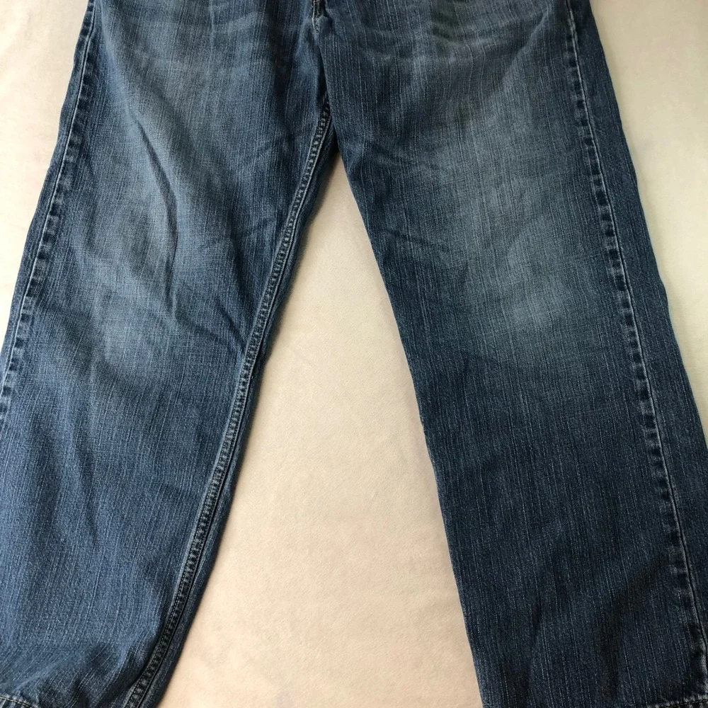Levis 569 Jeans Men 36x32 (36x31 Fits) Whiskering Y2K Baggy Loose Relaxed Skater